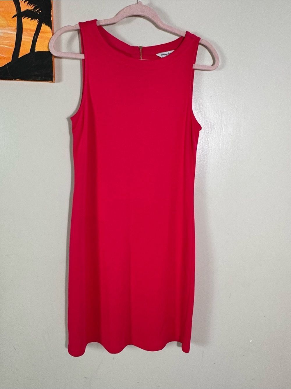 Tommy Bahama Sleeveless Hot Pink Shift Dress